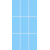 Innenliegende Sprossen 9 Fach 