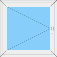 Fenster REHAU SYNEGO MD Einteilig dreh Links