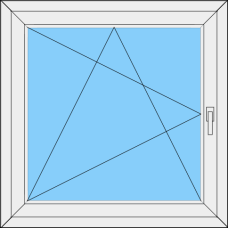 Fenster REHAU ED70 Einteilig dreh-kipp Links 