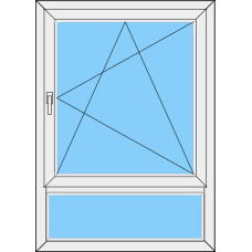 Fenster REHAU ED70 Einteilig dreh-kipp Rechts mit UL Fest